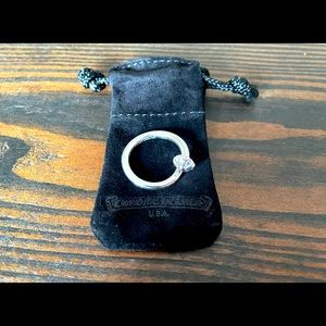 Chrome Hearts Silver Nail Ring size 9-10